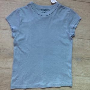 John Galt/Brandy Melville Light Blue T-shirts Brand New With Tags